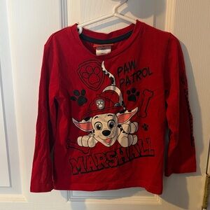 Nickelodeon Paw Patrol Red Long Sleeve Shirt